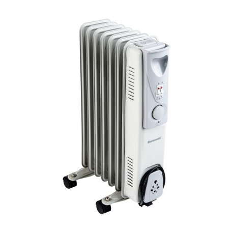 Ravanson OH-07 elektriline õliradiaator sisetingimustesse hall 1500 W