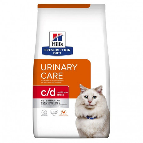 HILL'S PRESCRIPTION DIET Feline c/d Multicare Stress kuiv kassitoit kana 1,5 kg