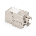 Digitus CAT 6A Keystone module, shielded, tool-free mounting connection