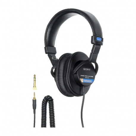 Sony MDR-7506 - closed-back studio headphones, black