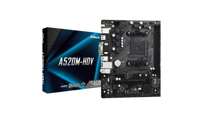 Asrock A520M-HDV Socket AM4 micro  ATX