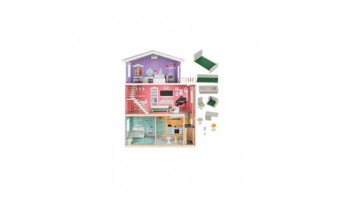 Domek dla lalek Kruzzel Duży Domek dla Lalek 114 cm 114 cm