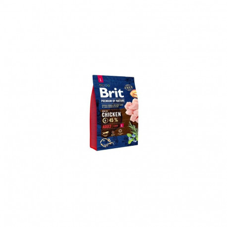 Brit 8595602526444 dogs dry food 3 kg Adult Chicken