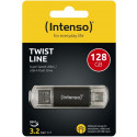 Intenso mälupulk 128GB Twist Line USB-C/USB-A