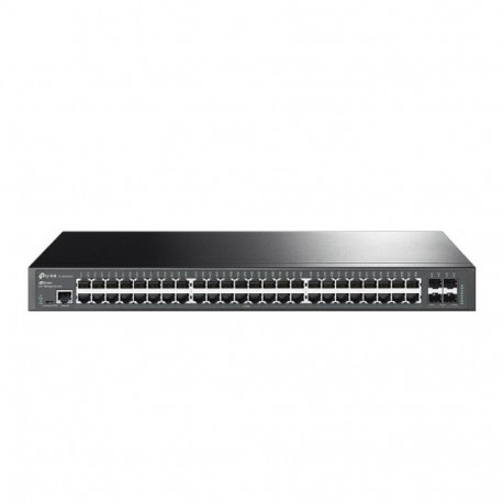 The TP-Link JetStream SG3452X is a Layer 2+ managed switch designed for enterprise 
