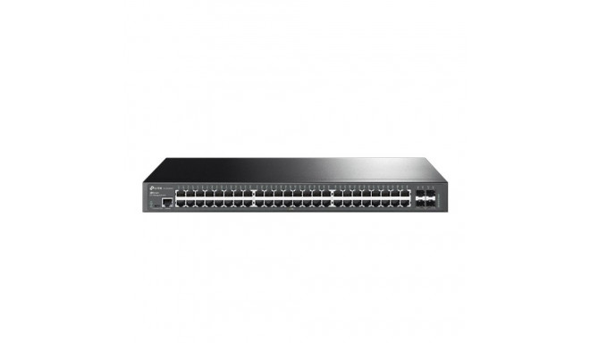 The TP-Link JetStream SG3452X is a Layer 2+ managed switch designed for enterprise 