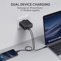 AUKEY PA-D5 ultrafast W all Charger 2xUSB C 63W AUKEY PA-D5 ultrafast W all Charger 2xUSB C 63W