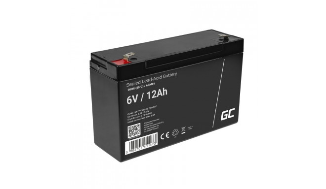 Battery AGM 6V 12Ah