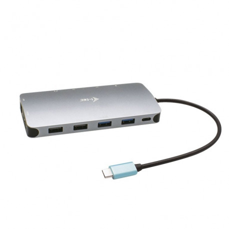 i-tec USB-C Metal Nano Stacja Dokująca 2x HDMI 4K Power Delivery 100W