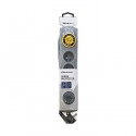 Surge protector Quick Switch 4socket 2,5m gray