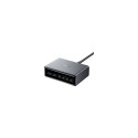 Anker GeNPrime 200W laadija GaN 4xUSB-C 2xUSB-A, must