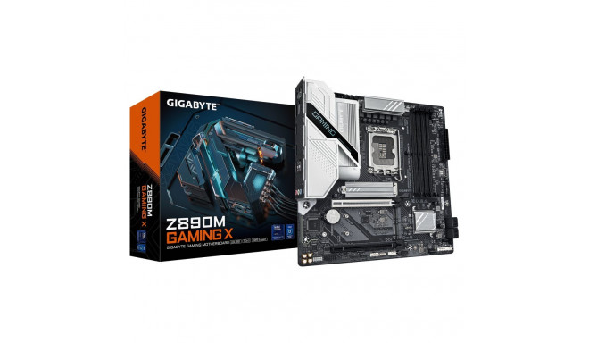 Gigabyte Z890M GAMING X emaplaat Intel protsessoripere LGA1851 protsessoripesa DDR5 toetatud kõvaket