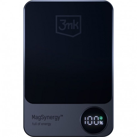 Powerbank 3MK MagSynergy 5000mAh Black