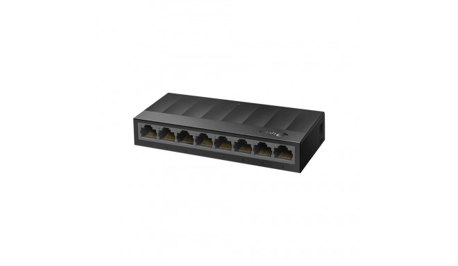 TP-LINK | Desktop Switch | LS1008G | Unmanaged | Desktop | Power supply type External