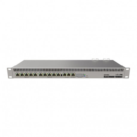 Mikrotik juhtmega Etherneti ruuter RB1100x4, 1U rackmount, neljatuumaline 1,4 GHz protsessor, 1 GB R