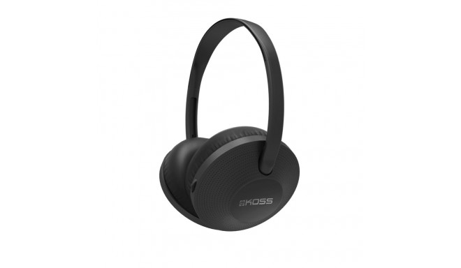 Koss juhtmevabad ülepea kõrvaklapid mikrofoniga mustad