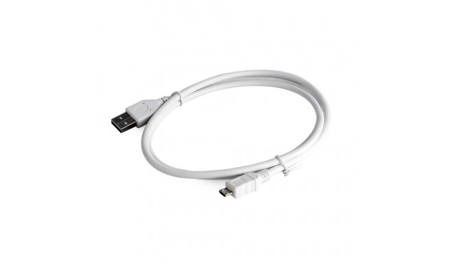 CABLE USB2 TO MICRO-USB 1M/CCP-MUSB2-AMBM-W-1M GEMBIRD