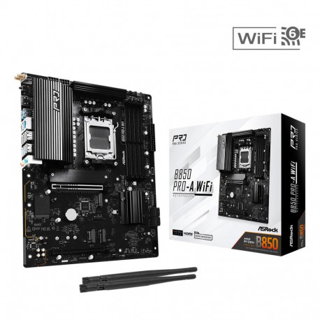 Asrock emaplaat B850 Pro-A WiFi AMD B850 Socket AM5 ATX