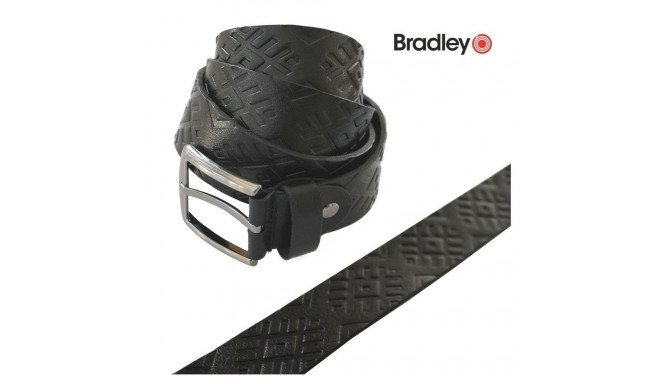 Nahast püksirihm ETNO vöökiri must 3,5 x 130 cm