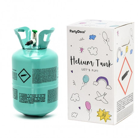 Heelium õhupallide täitmiseks 30 palli / 0,21 m³, 7l. / 30 bar