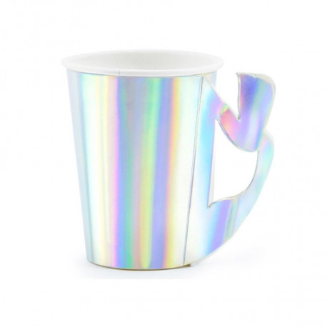 PartyDeco, papist tops 220 ml, 6 tk, Merineitsi