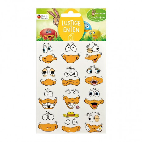 Munakaunistus - kleepsud "Lõbusad pardid"