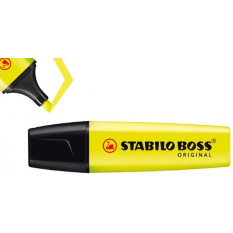 STABILO tekstimarker, BOSS ORIGINAL, 10 tk, kollane (24)