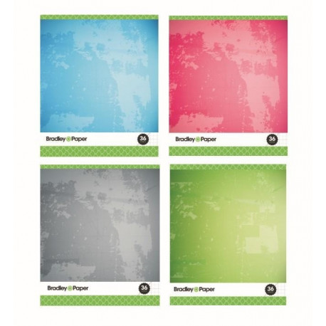 Kaustik 36l ruuduline, Bradley marmor, 12 tükki pakis