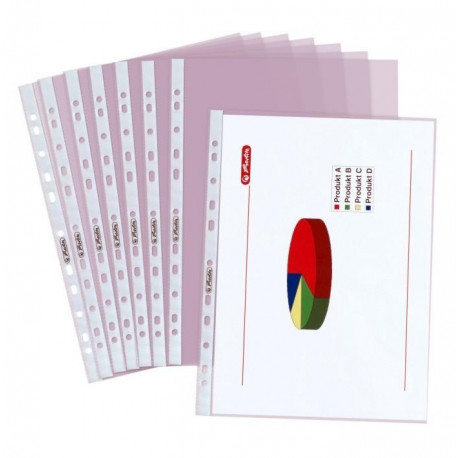 Herlitz kiletasku "u" a4/10 kristall paksemast kilest