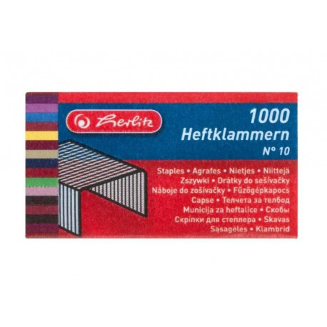 Herlitz klamber nr 10/1000 tk.