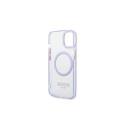 Guess case for iPhone 14 6,1" GUHMP14SHTCMU purple hardcase Gold Outline Translucent MagSafe Guess case for iPhone 14 6,1" GUHMP14SHTCMU purple hardcase Gold Outline Translucent MagSafe