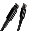 Baseus cable Tungsten PD USB-C - Lightning 2,0 m black 20W