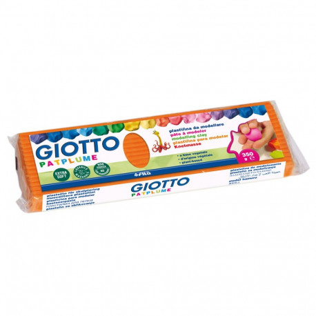 Modelling clay GIOTTO 350g orange