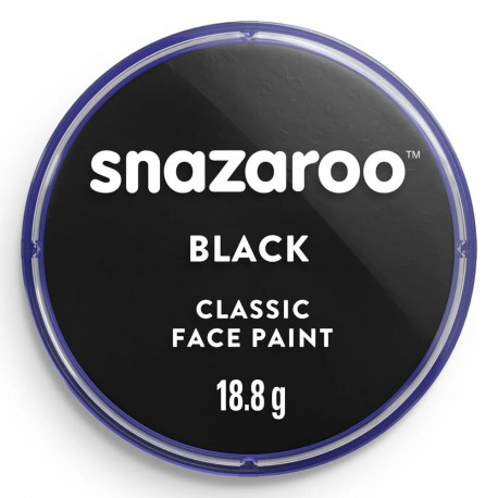 Näovärv 18ml must, Snazaroo