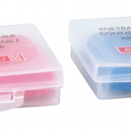 Kustukumm söele, grafiidile ja pliiatsile, (punane/ roosa/roheline/sinine), Brunnen