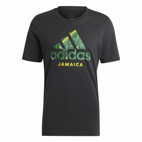 Jalgpalli T-särk Adidas Jamaica Seasonal Graphic Sinine