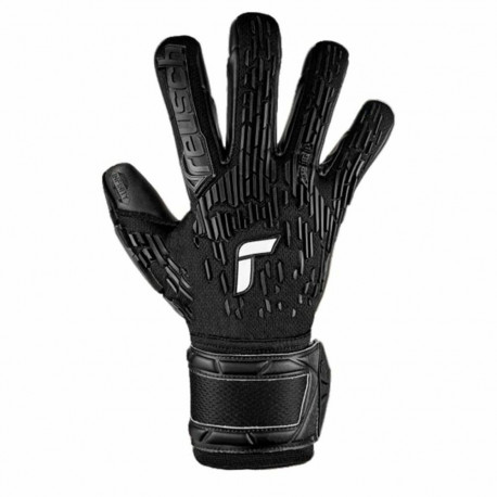 Goalkeeper Gloves Reusch Attrakt Freegel Black Adults