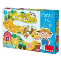 Baby Farm Puzzle XXL Goula 53176 (17 pcs)