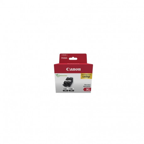 Canon PGI-550XL PGBK (6431B010) Ink Cartridge Multipack, Black