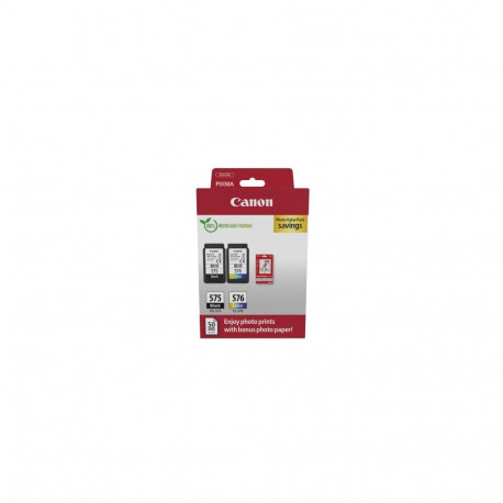 Canon PG-575/CL-576 (5438C004) Photo value pack Ink Cartridge Multipack, BK/CMY