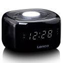 Lenco CR-12BK Radio clock