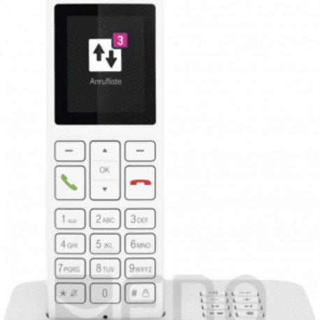 Telekom telefon Sinus A12 baasjaama ja automaatvastajaga, valge