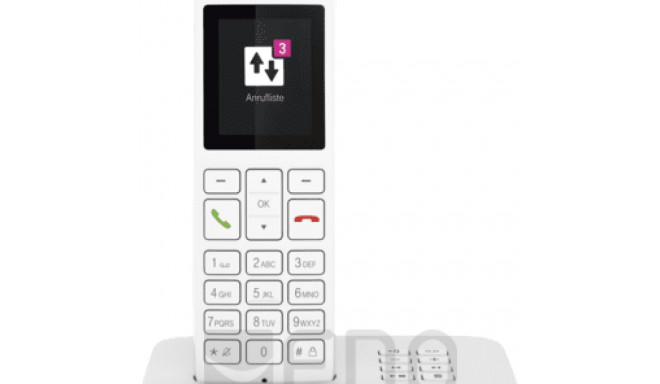 Telekom Sinus A12 weiß m. Basis u. AB
