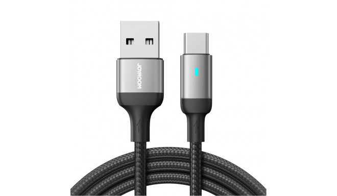 Joyroom Joyroom Extraordinary Series A10 USB-A / USB-C 3A Cable 1.2 m - Black