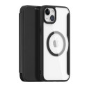 Dux Ducis - Dux Ducis Skin X Pro Magnetic Flip MagSafe Case iPhone 15 - Black