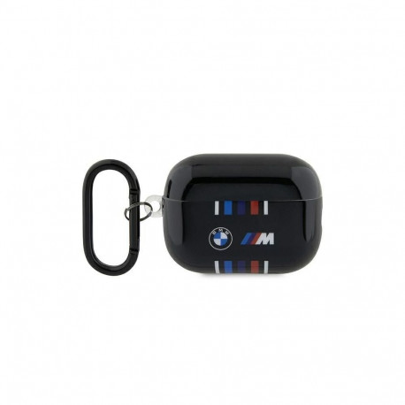 BMW BMW BMAP222SWTK AirPods Pro 2 gen cover black/black Multiple Colored Lines