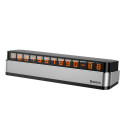 Baseus Baseus Moonlight Box Series silver parking number plate with telephone number