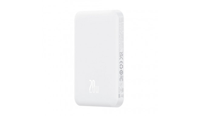 Baseus Baseus mini power bank 5000mAh 20W + USB-C cable (20V/3A) - white