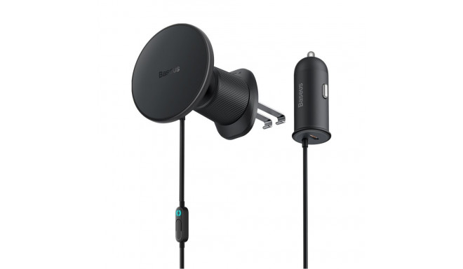 Baseus MagSafe 15W USB C 25W Baseus CW01 inductive car charger - black