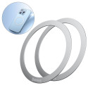 Baseus Baseus Halo Series magnetic ring (2 pcs/package) silver (PCCH000012)